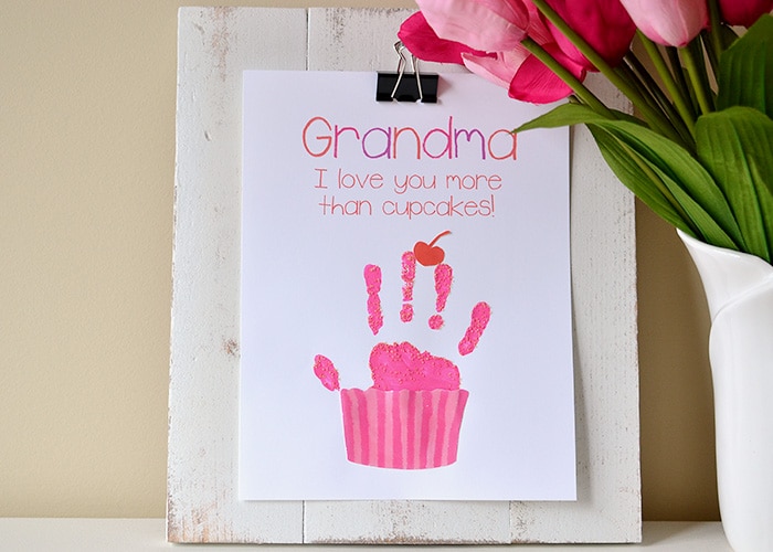 Kids Mothers Day Craft Cupcake Kids Mothers Day Craft Cupcake
