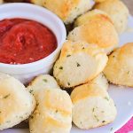 Garlic Parmesan Pretzel Bites