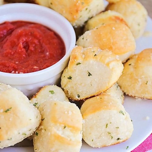 Soft Garlic Parmesan Pretzel Bites Recipe Somewhat Simple