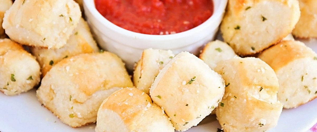 Garlic Parmesan Pretzel Bites Somewhat Simple