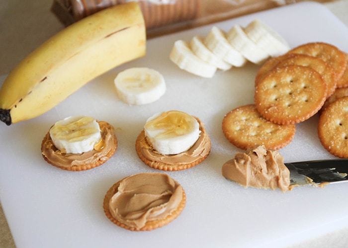 Peanut Butter Banana Ritzwiches