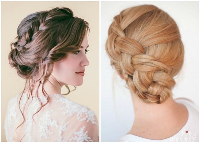 Braided Crown Updo