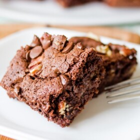 chocolate caramel brownies