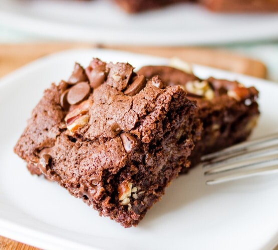 chocolate caramel brownies