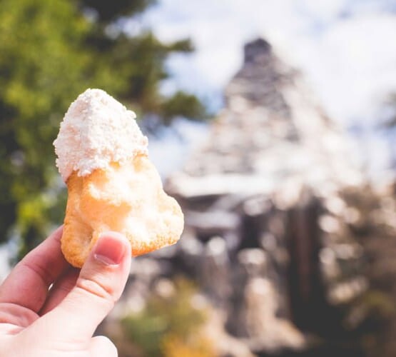 best food at disneyland with the matterhorn