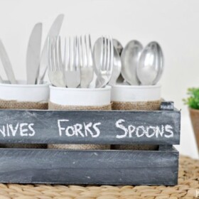 How to Make a Kitchen Utensil Holder