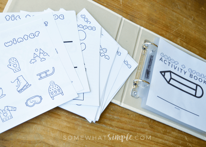 dry erase book cut out pages