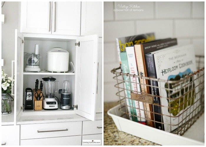 kitchen counter organization