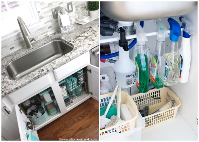 kitchen sink organization