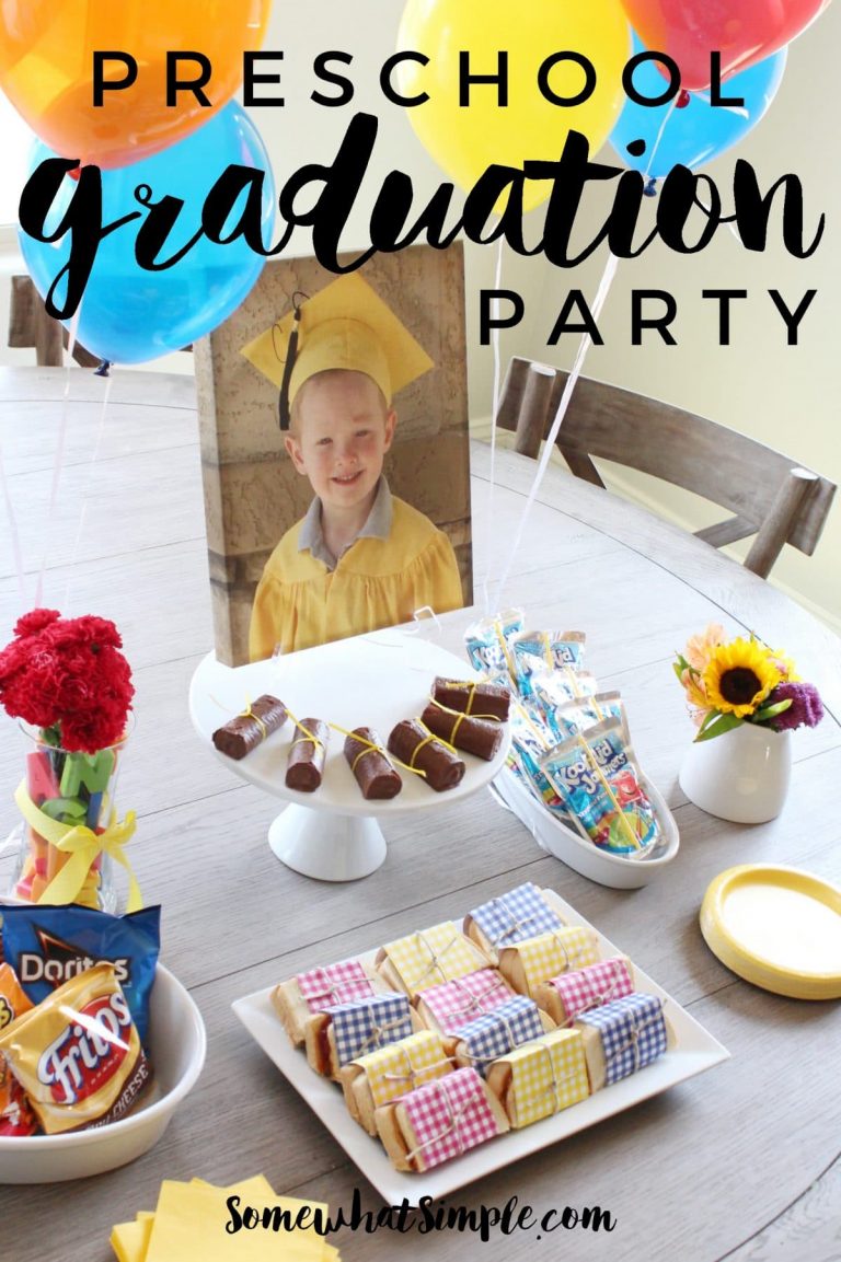 Preschool Graduation Party - Somewhat Simple
