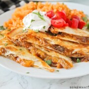 BBQ Pulled Pork Quesadillas