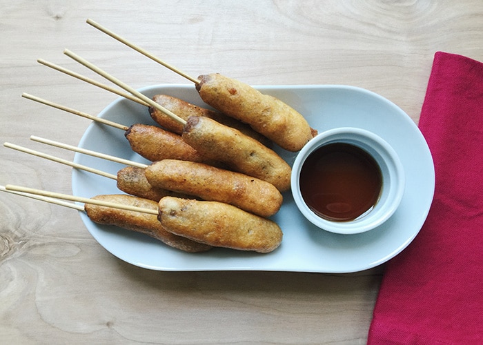 Breakfast Corn Dogs