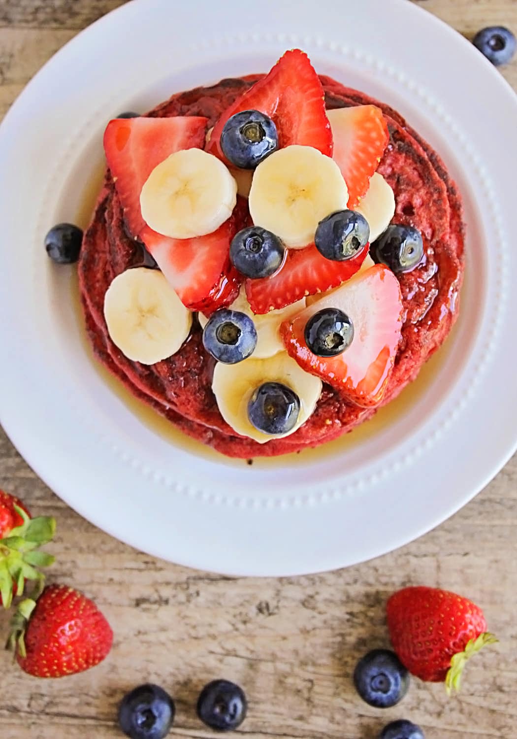How to Make Red Velvet Pancakes