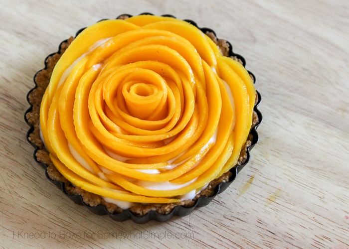 Healthy Tropical Fruit Tart-11