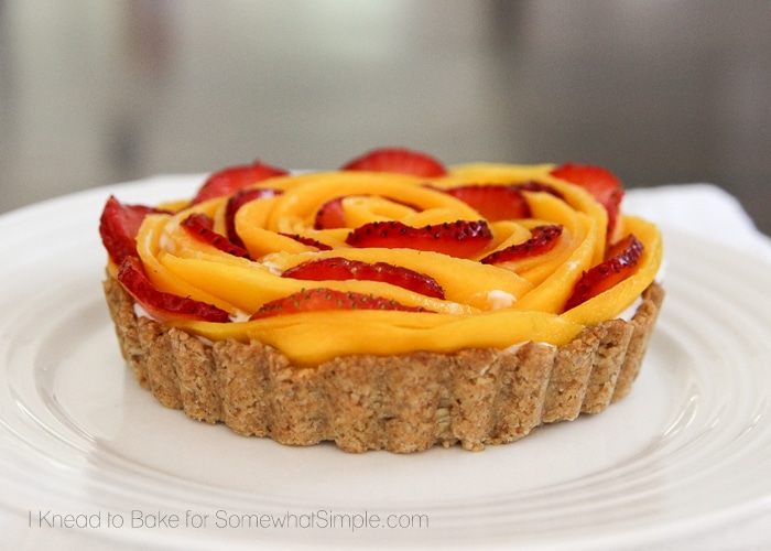 Healthy Tropical Fruit Tart-12