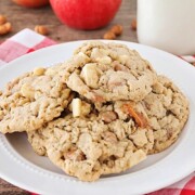 Caramel Apple Oatmeal Cookies