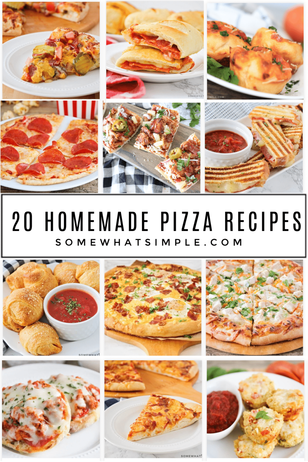 Homemade Pizza Recipes - Somewhat Simple .com