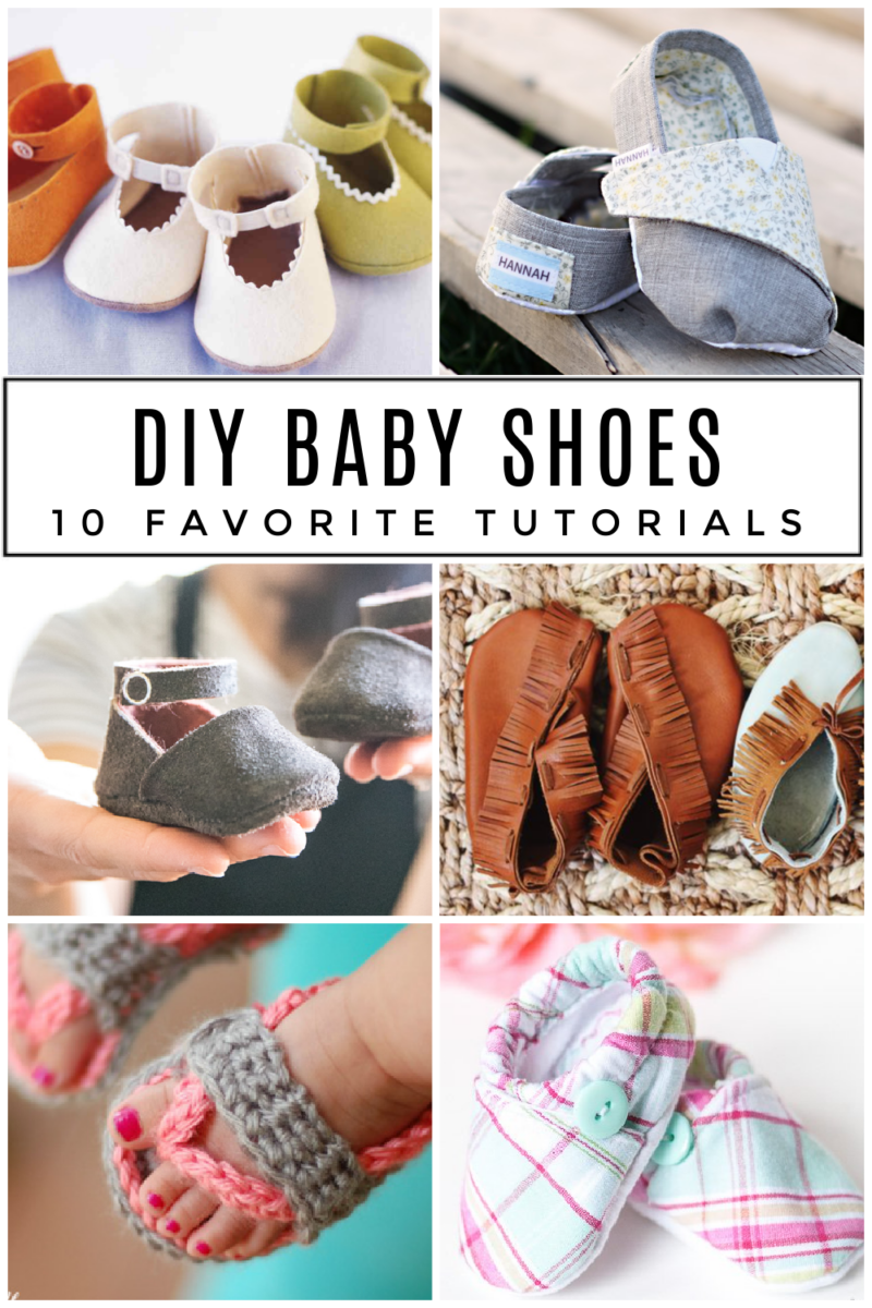 DIY Baby Shoes 10 Favorite Tutorials Somewhat Simple