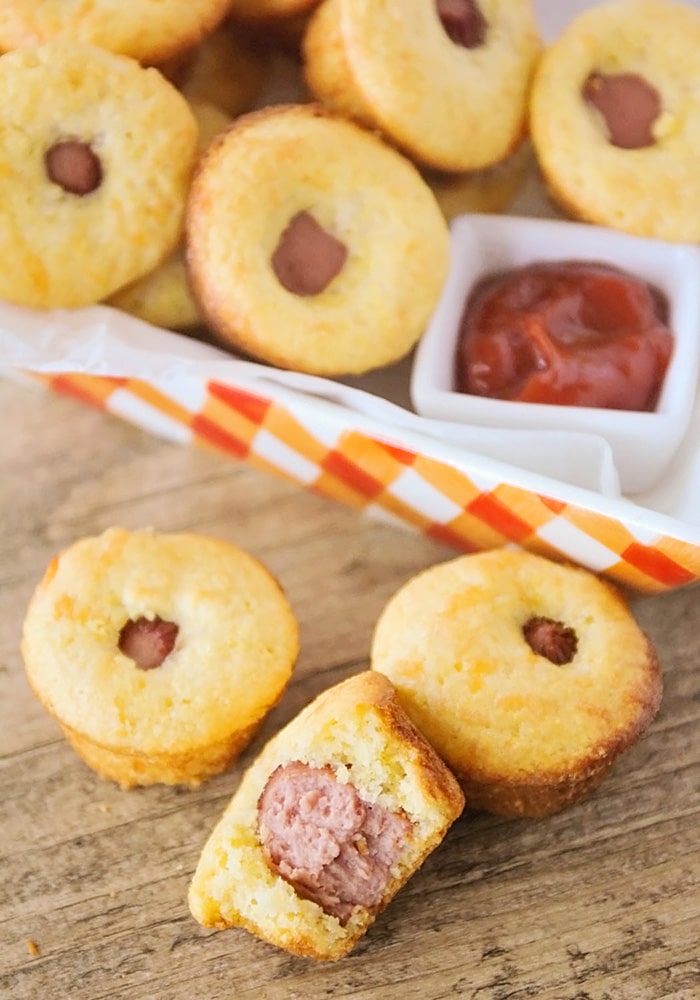 mini Corn Dog Muffins
