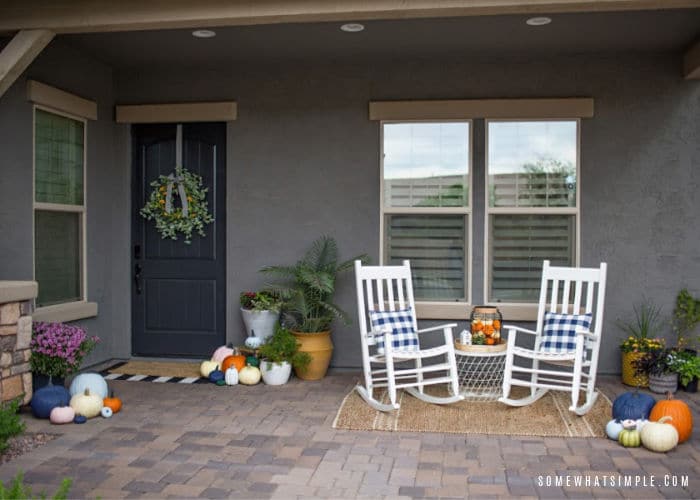 Fall Porch Decor