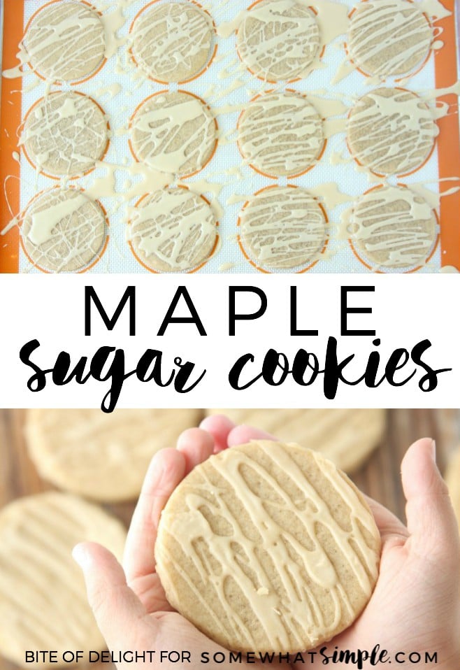 Maple Sugar Cookies recipe