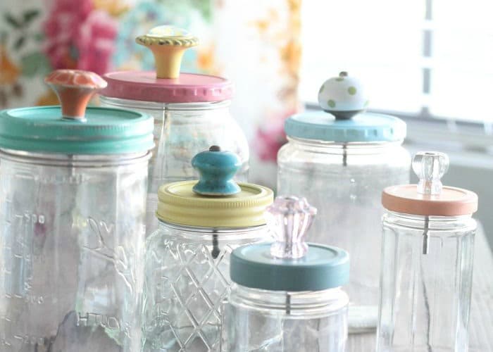 Glass jars on sale for crafts