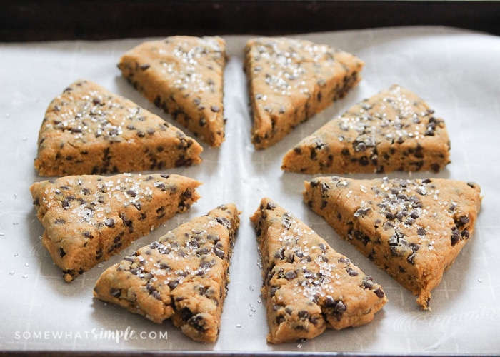 Pumpkin Chocolate Chip Scones