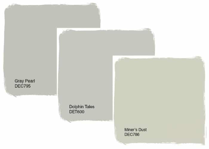 Gray Paint Chart