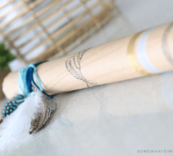 how to make a rain stick