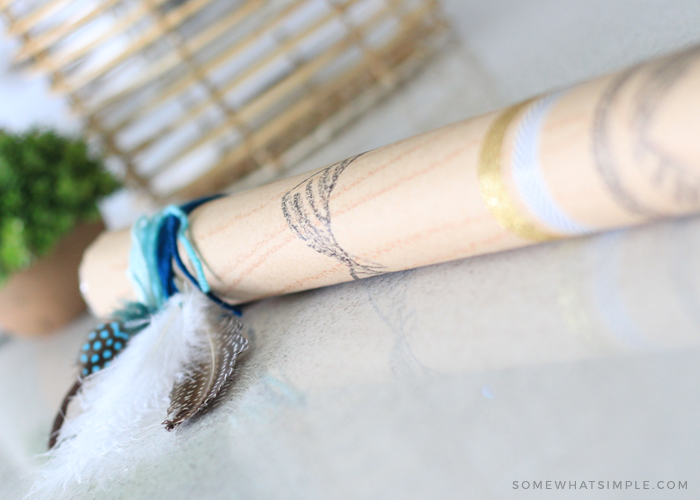 how to make a rain stick