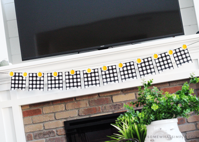 Layered Fall Banner Free Printable Somewhat Simple