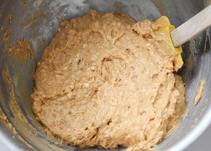 pumpkin cake batter