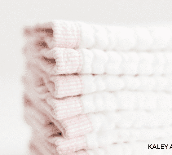 How to make burp cloths