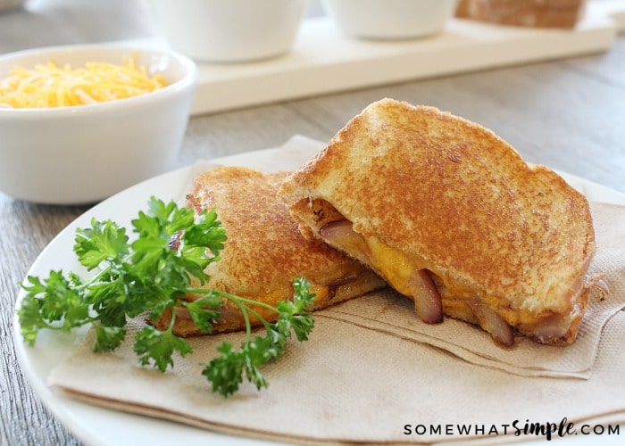 Grown Up Grilled Cheese Sandwich Recipe YUM!