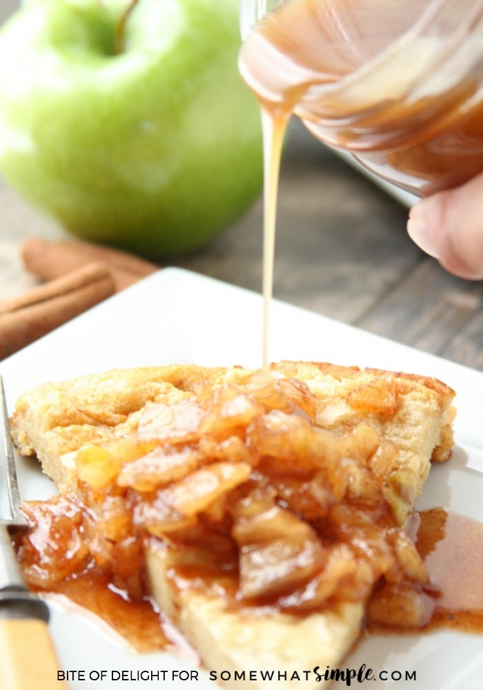 Apple Cinnamon German Pancakes - Somewhat Simple