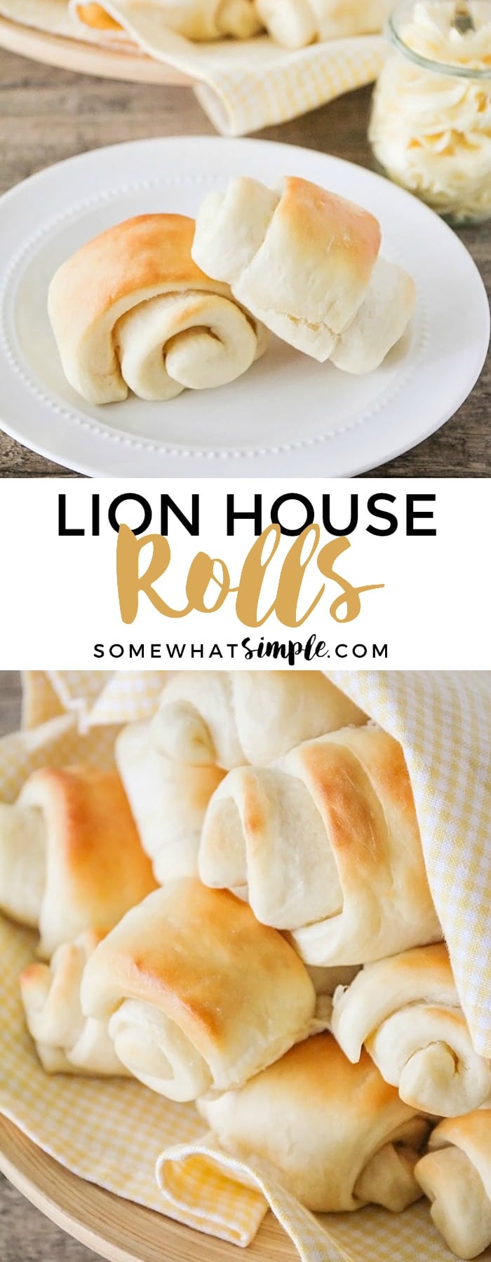 Food and Drink - Lion House Rolls are DELICIOUSLY soft and sweet! A perfect new roll recipe for Thanksgiving. #bread #breadrecipe #lionhouse #rolls #easyrecipe