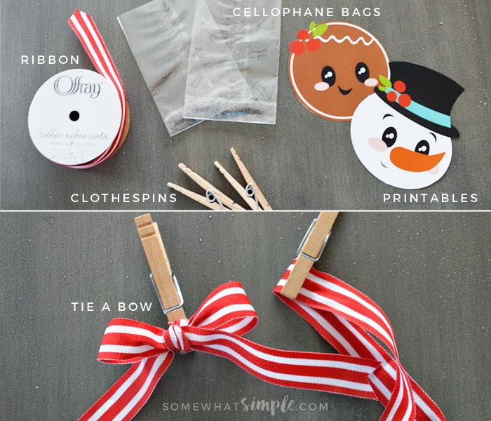 Holidays: Christmas Printables Treat Bag Toppers - these are too cute to make for the holidays! Supplies used. 