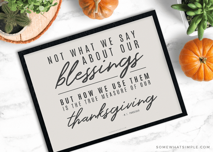 thanksgiving quote