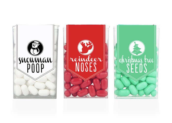 Christmas Tic Tac Labels Printable Somewhat Simple