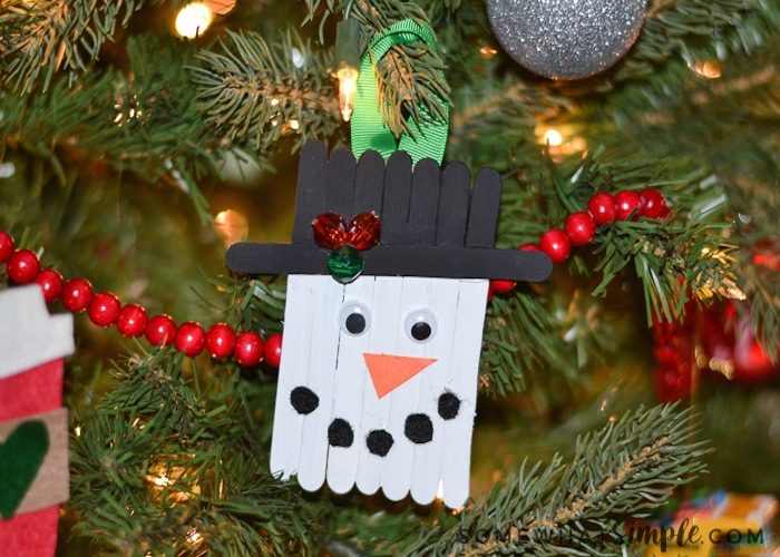 Christmas Ornament Craft With Popsicle Sticks For Kids Christmas Ornament Craft With Popsicle Sticks For Kids