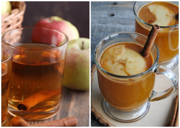 Simple and Delicious Apple Flavored Winter Drinks