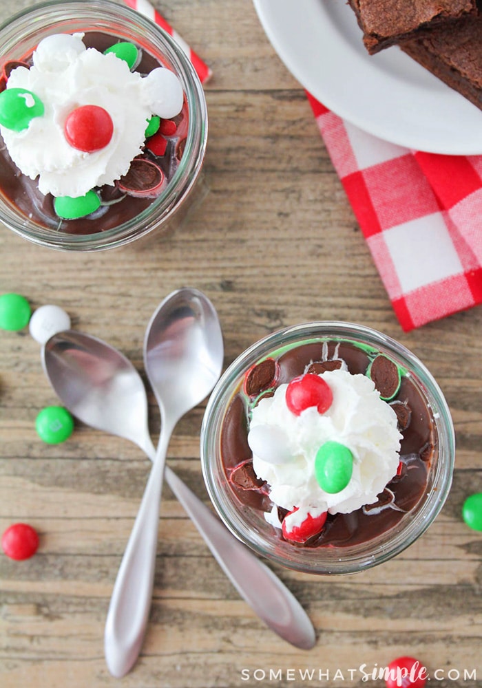 Fudgy Peppermint Parfaits A Simple, Festive Treat Somewhat Simple Fudgy Peppermint Parfaits A Simple, Festive Treat Somewhat Simple