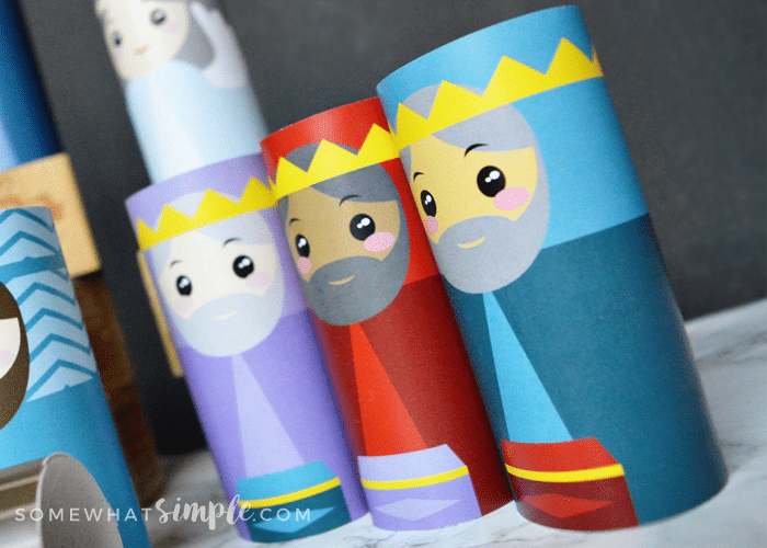 3 wisemen printable toilet paper roll crafts