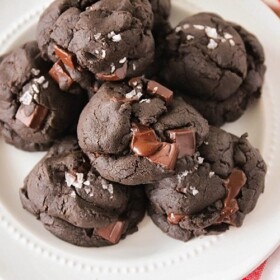 chocolate peanut butter cookies