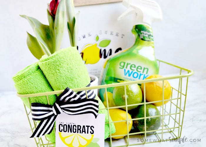 Clean and Green Gift Basket