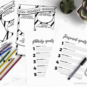 goal setting worksheet