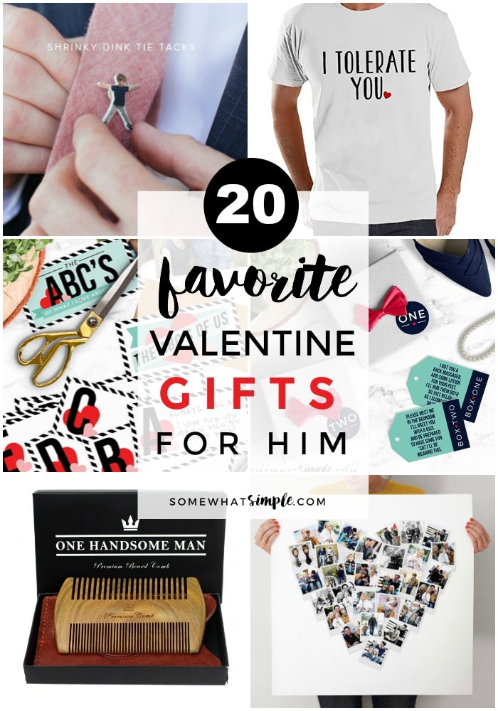 20 BEST Valentine Gifts For Him  Somewhat Simple