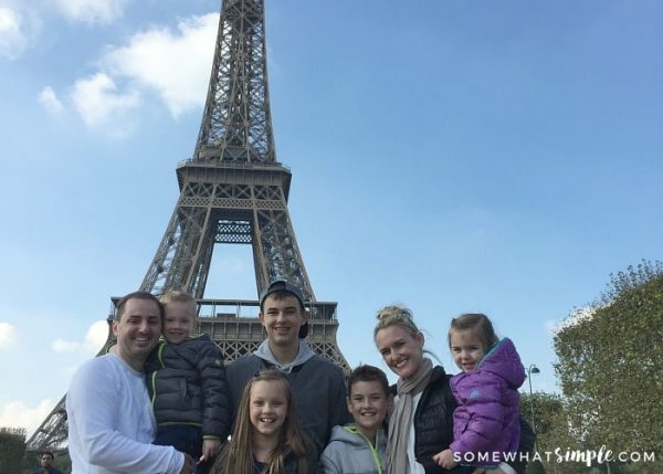 family of 5 trip to europe