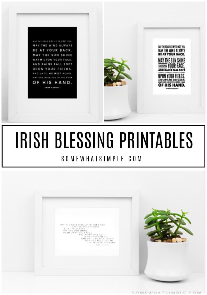 Irish Blessing Printables