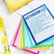 printable cleaning checklist cards main